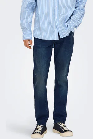 Only & Sons Onsweft Taille Moyenne Regular Fit Jeans