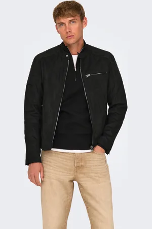 Only & Sons Onsgus Veste En Cuir Synthétique