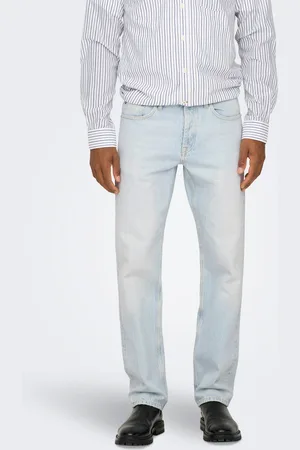 Only & Sons Onsedge Taille Moyenne Straight Fit Jeans