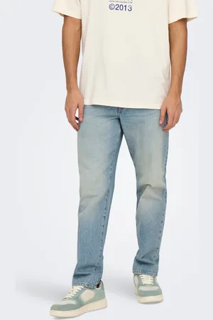 Only & Sons Onsedge Taille Moyenne Straight Fit Jeans