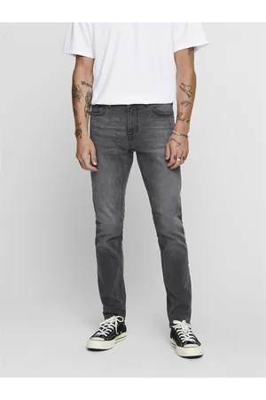 Only & Sons Onswarp Taille Basse Skinny Fit Jeans