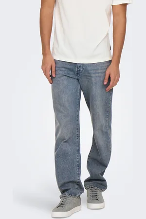 Only & Sons Onsedge Taille Moyenne Straight Fit Jeans