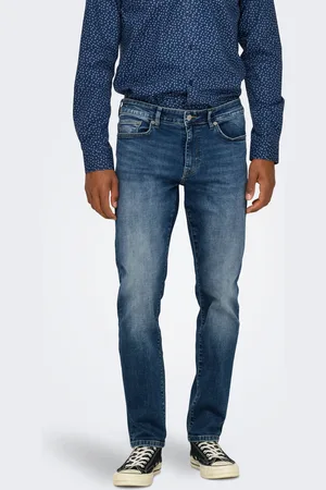 Only & Sons Onsweft Taille Moyenne Regular Fit Jeans