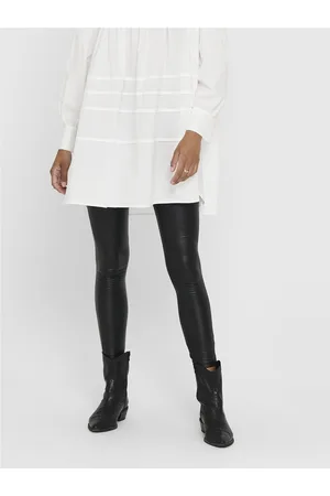 ONLY Jdystine Slim Fit Pantalon En Simili-cuir