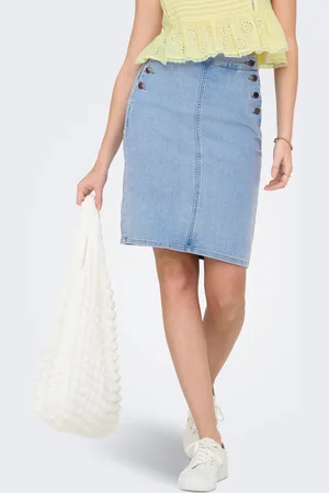 ONLY Onlhush Jupe En Denim