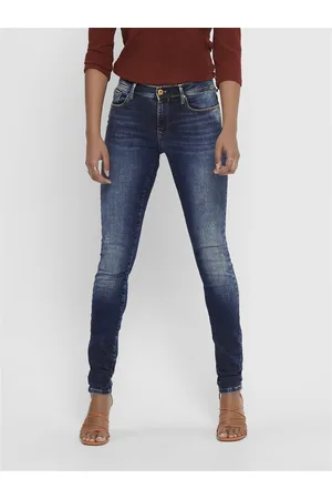 ONLY Onlshape Taille Classique Skinny Fit Jeans