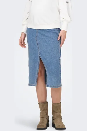 ONLY Olmsiri Jupe En Denim