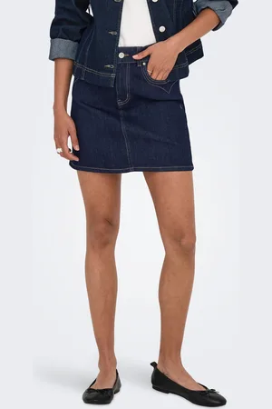 ONLY Onlwauw Jupe En Denim