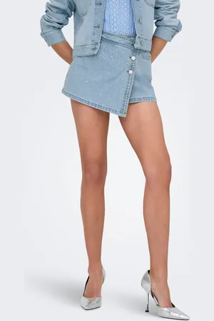 ONLY Onllesly Jupe En Denim