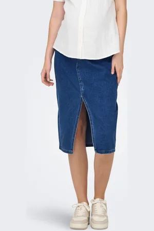 ONLY Olmsiri Jupe En Denim