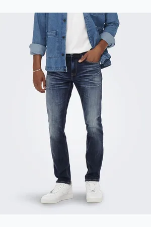 Only & Sons Onsweft Taille Moyenne Regular Fit Jeans