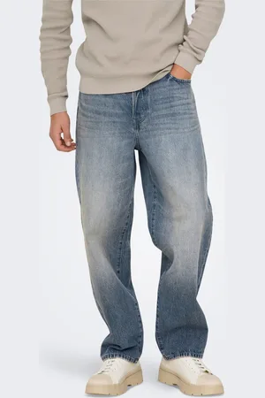 Only & Sons Onsfade Taille Moyenne Loose Fit Jeans