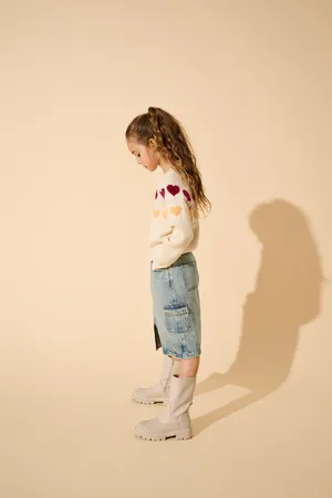 ONLY Kogposey Jupe En Denim