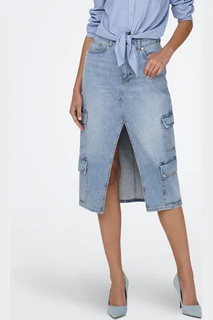 ONLY Onlposey Jupe En Denim