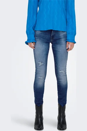 ONLY Onlshape Taille Classique Skinny Fit Jeans