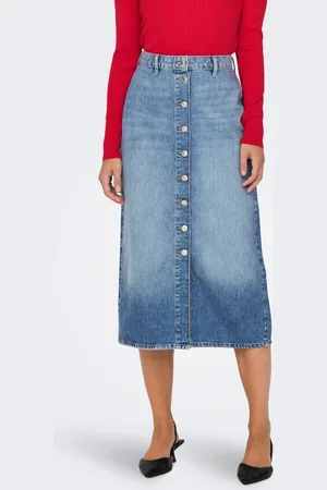 ONLY Onlcece Jupe En Denim
