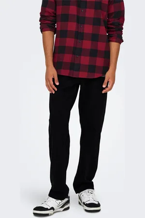 Only & Sons Onsedge Taille Moyenne Straight Fit Jeans