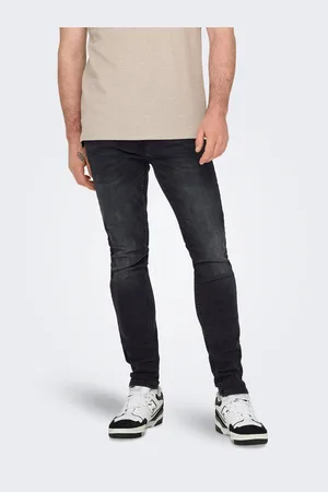 Only & Sons Onswarp Taille Basse Skinny Fit Jeans
