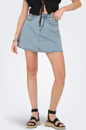ONLY Onleden Jupe En Denim
