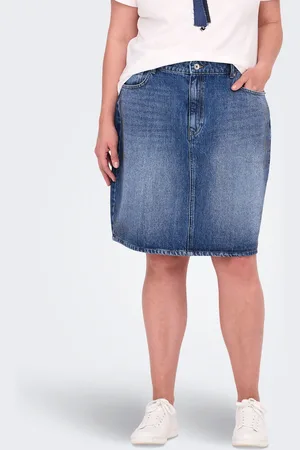ONLY Carstella Rhinestone Jupe En Denim