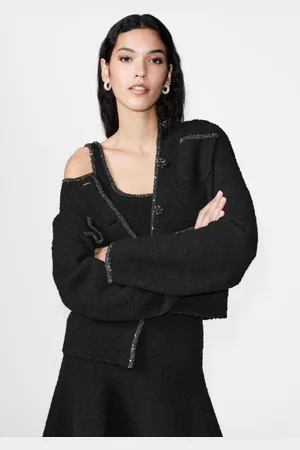 & OTHER STORIES Cardigan Aux Finitions Pailletées - , M