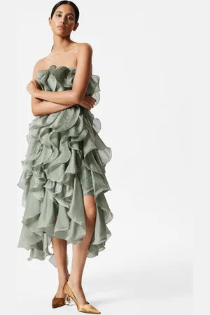 & OTHER STORIES Robe Midi Volantée En Mousseline - , 36