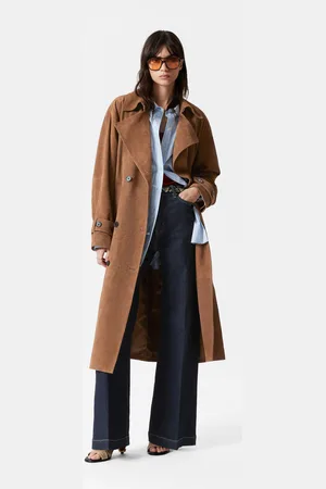 & OTHER STORIES Trench-coat Long En Daim - , XS