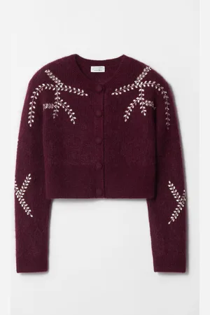 & OTHER STORIES Cardigan Brodé En Mohair Mélangé - , XS