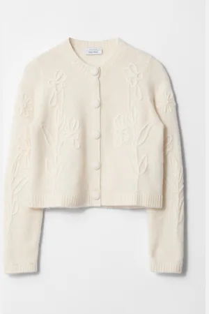 & OTHER STORIES Cardigan En Maille À Motifs Floraux Appliqués - , XS