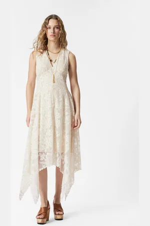 & OTHER STORIES Robe Midi En Dentelle À Col En V - , 32