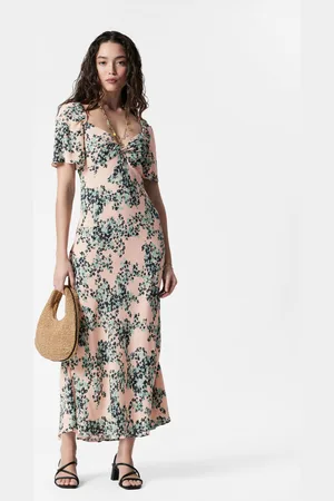 & OTHER STORIES Robe Midi À Manches Volantées - , 32