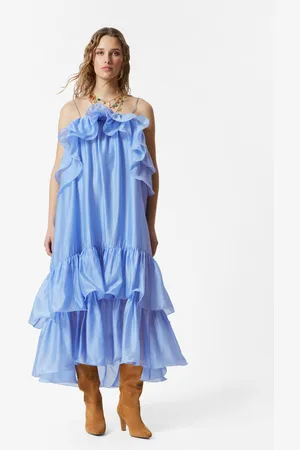 & OTHER STORIES Robe Longue À Volants Aux Épaules Nues - , 32