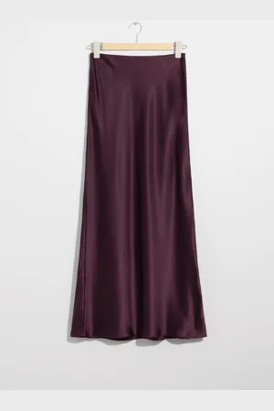 & OTHER STORIES Jupe Longue En Satin - , 32