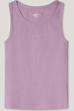 Pepe Jeans Top côtelé sans manches