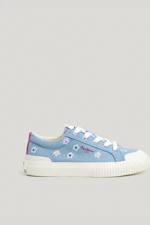 Pepe Jeans Sneakers en avec détails fleurs