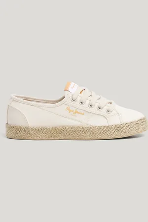 Pepe Jeans Sneakers en toile et en jute