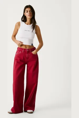 Pepe Jeans Jean coupe large, taille moyenne