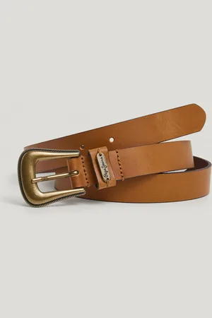 Pepe Jeans Ceinture en croûte de cuir