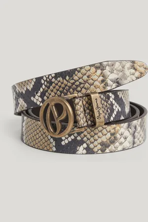 Pepe Jeans Ceinture à imprimé animalier en cuir