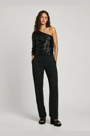 Pepe Jeans Pantalon droit à rangs