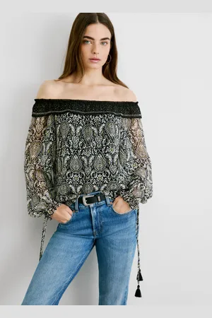 Pepe Jeans Blouse à imprimé paisley en mousseline