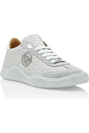 Philipp Plein Python & Suede Runner