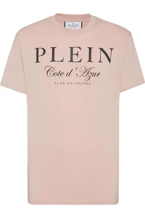 Philipp Plein T-shirt Round Neck SS Club The Course