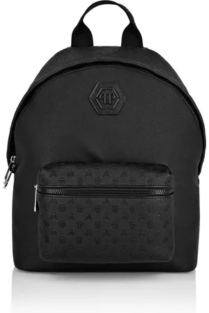 Philipp Plein Backpack Saffiano Leather Monogram