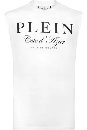 Philipp Plein T-shirt Round Neck SS Club The Course