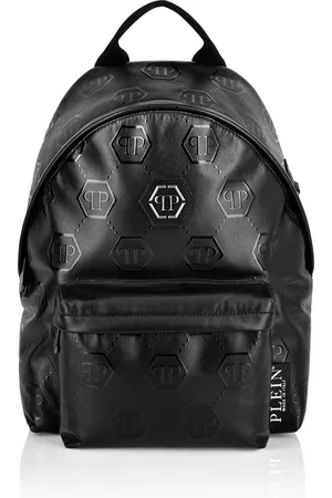 Philipp Plein Nappa Backpack Embossed Monogram