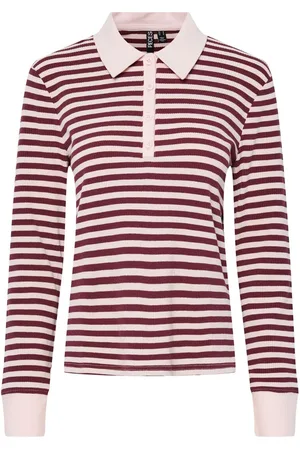 Pieces® Pcdonna - Côtelé Polo À Manches Longues