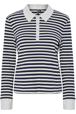 Pieces® Pcdonna - Côtelé Polo À Manches Longues