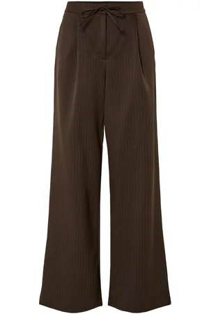 Pieces® Pcfalka - À Rayures Pantalon À Jambe Ample
