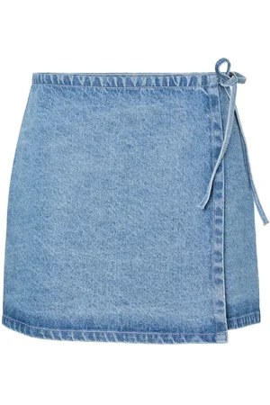 Pieces® Pcflora Denim Jupe Portefeuille